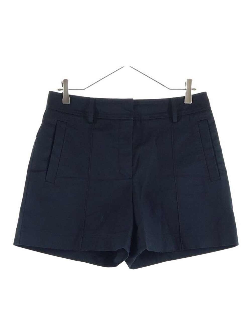 Hermes Shorts Black Silver Cotton